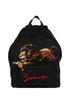 Lion Print Backpack, front view